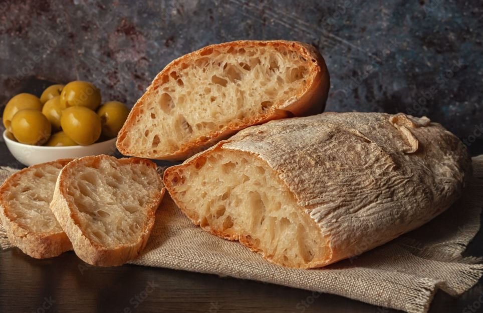 Чиабатта — итальянский пшеничный хлеб